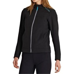 Oros Womens Itinerant Black Full Zip SOLARCORE  Water Repellent Jacket Size S